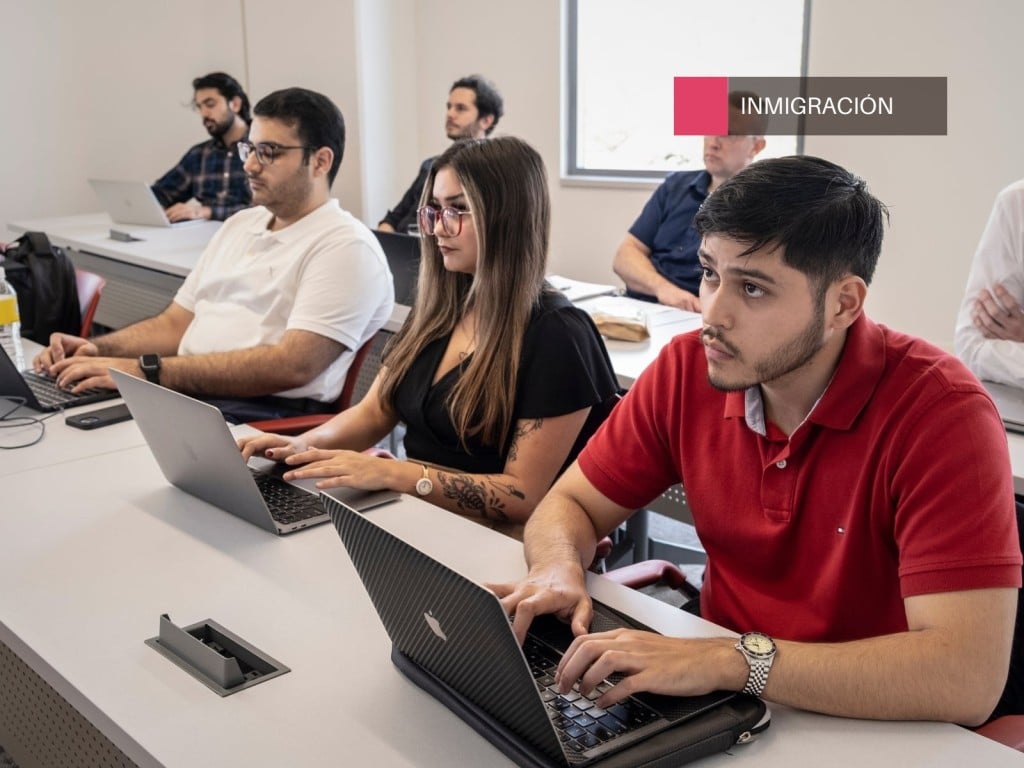 Alumnos en clase en la Facultad de Derecho de la Universidad de Houston