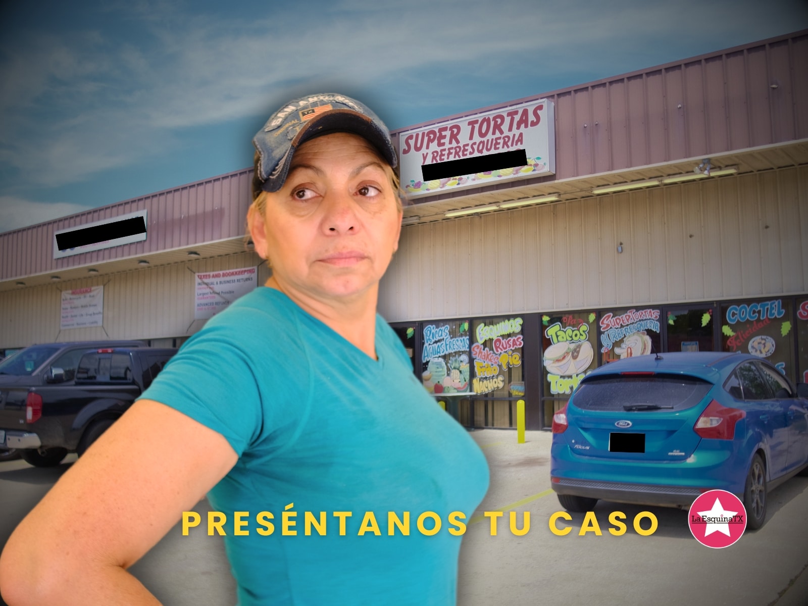 Elizabeth Valencia, dueña del restaurante Super Tortas. Foto: La Esquina TX