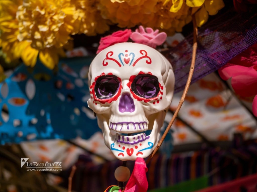 Calavera en conmemoración del Día de Muertos