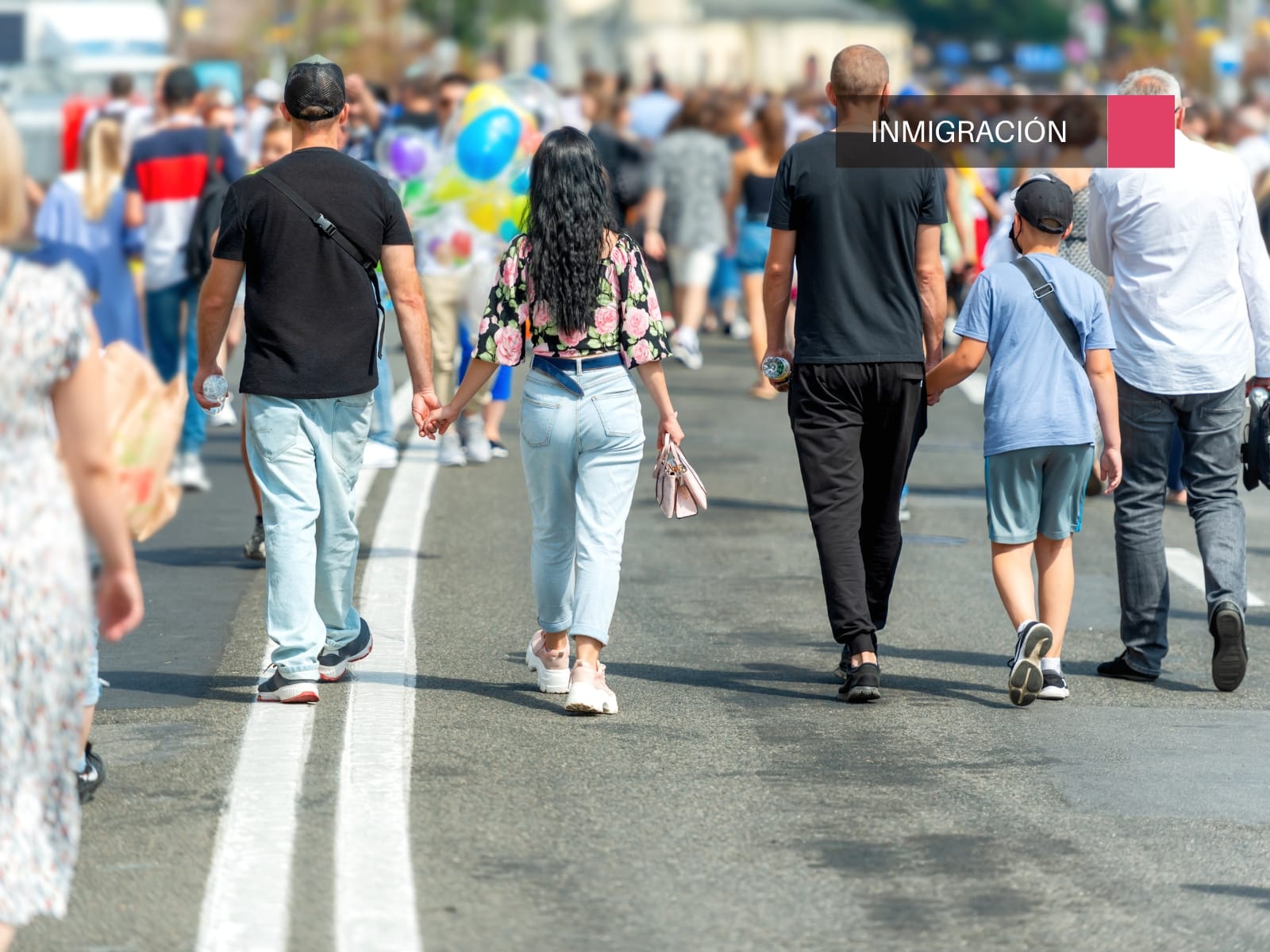 Personas caminando