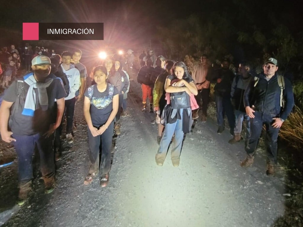 Detención de 154 migrantes indocumentados en Eagle Pass, Texas