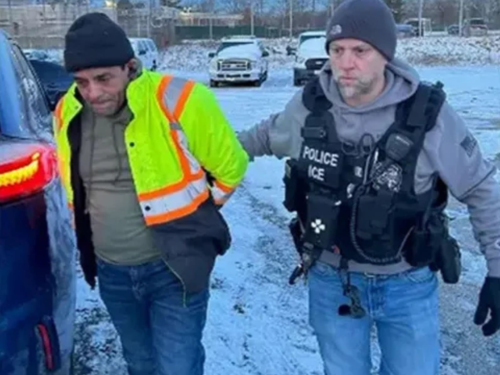 Detención de José Roberto Rodríguez-Urbina, ciudadano salvadoreño de 22 años