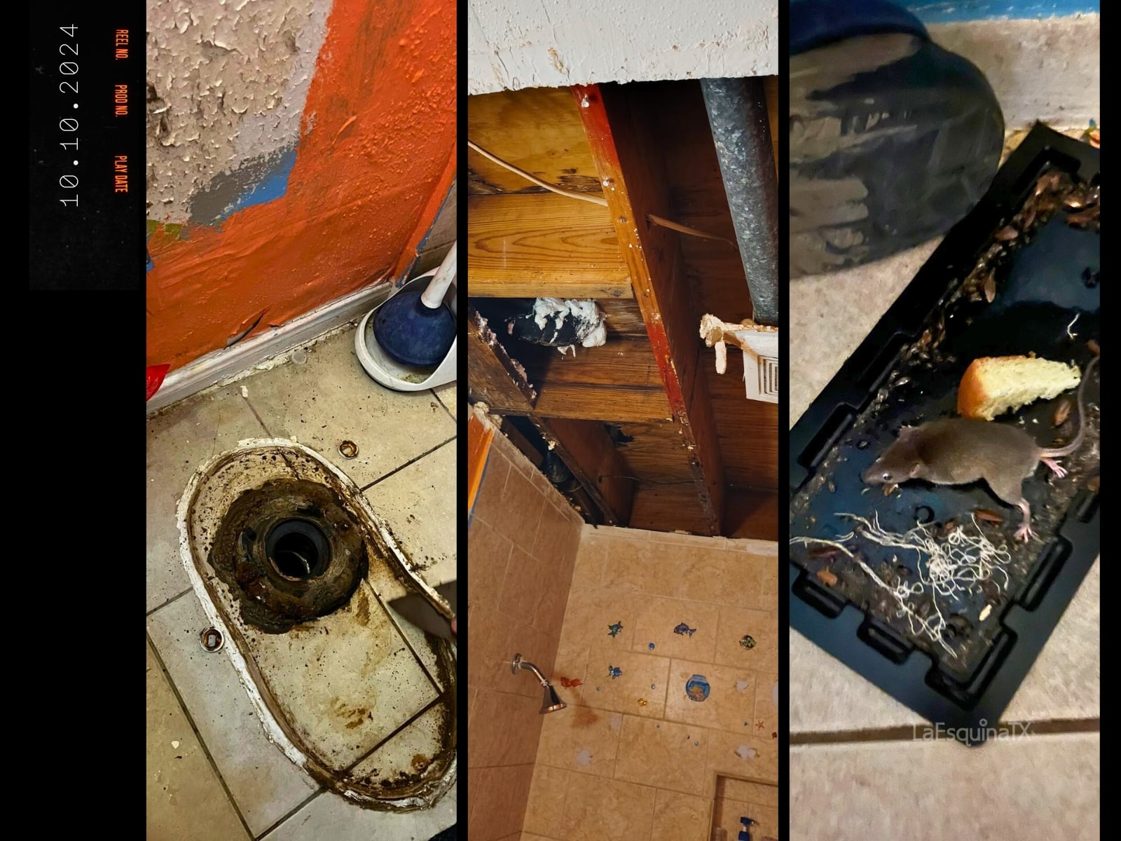 Las malas condiciones en las que vivía una pareja de esposos en Houston, Texas.