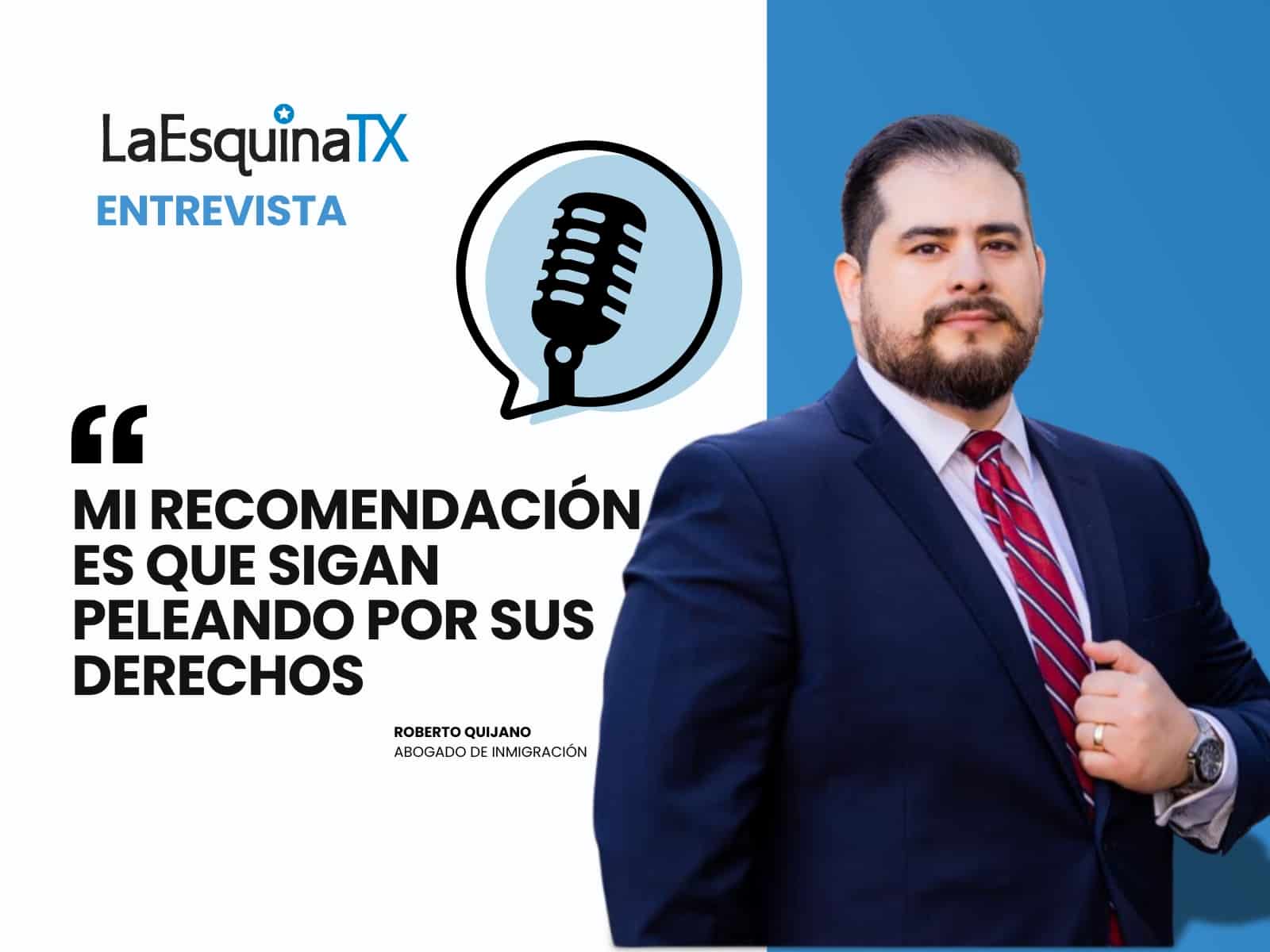 Ilustración de Roberto E. Quijano, abogado especialista en materia migratoria