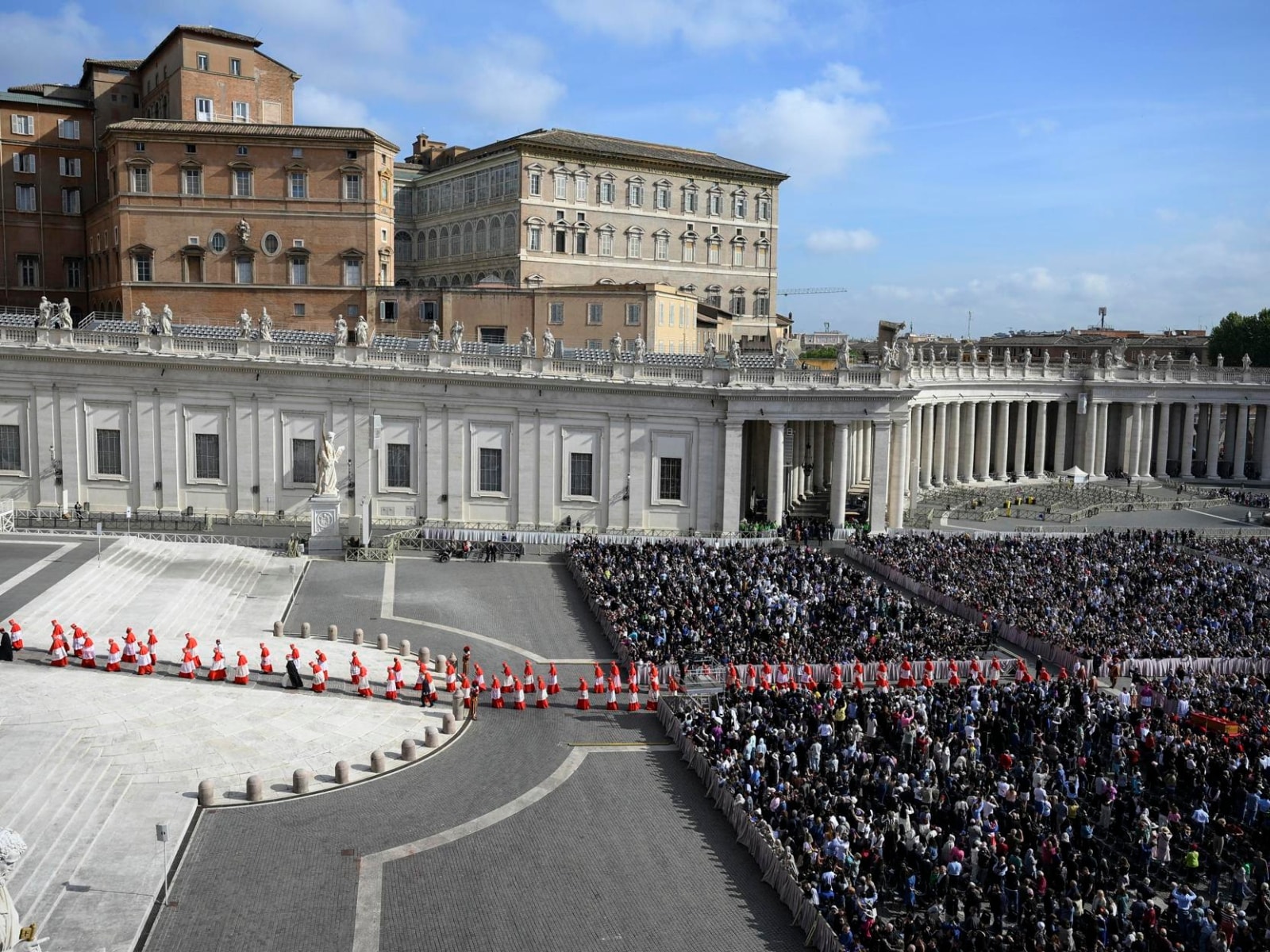 Imagen del Vaticano del 23 de abril del 2025.