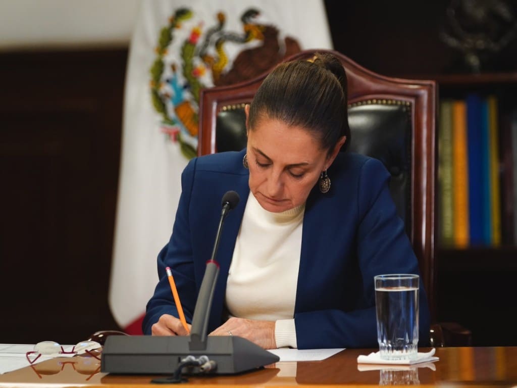 La presidenta mexicana Claudia Sheinbaum