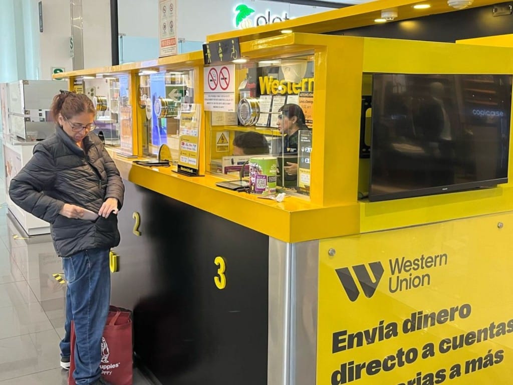 Vista de un local de remsas